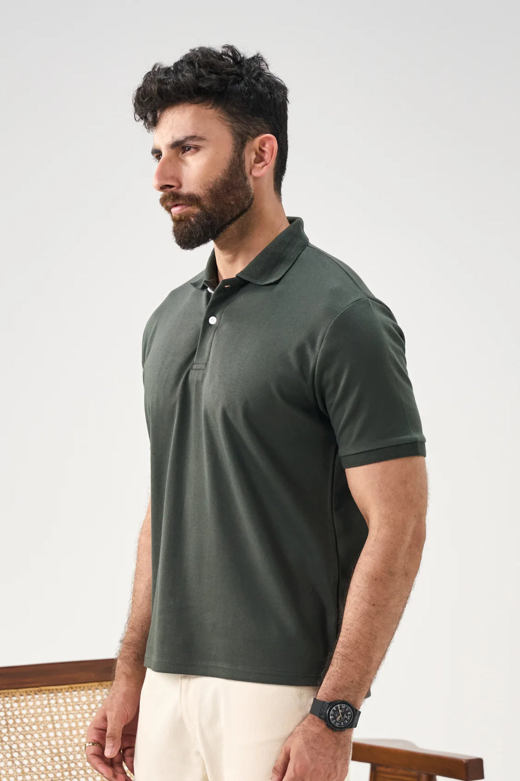 Anywear Polo - Deep Green