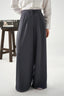 Wide Tailored Pants - Grey