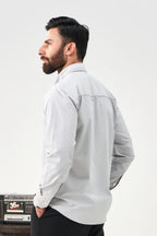 Everyday Solid Shirt - Light Grey