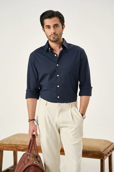 Classic Shirt - Midnight Blue