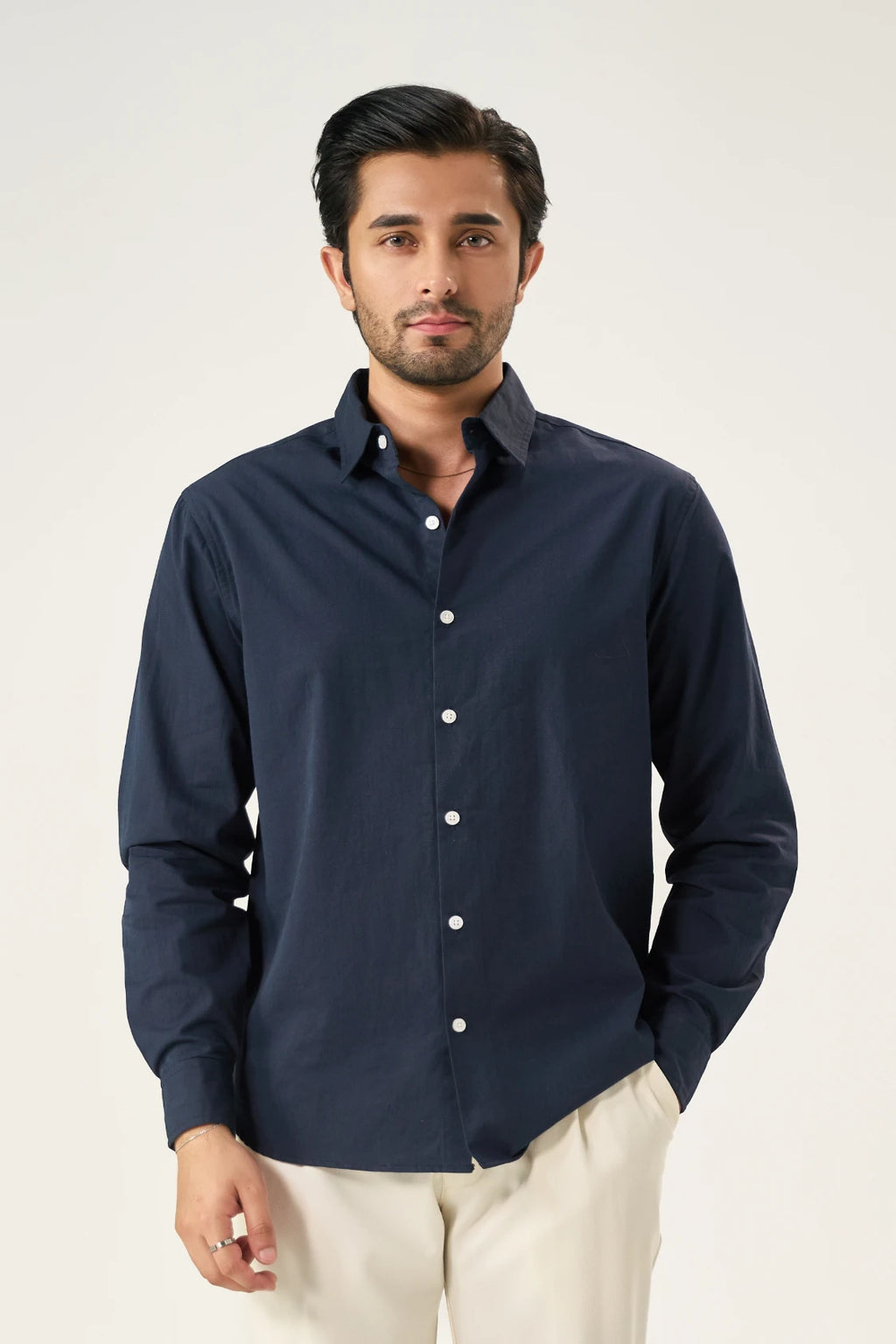 Classic Shirt - Midnight Blue