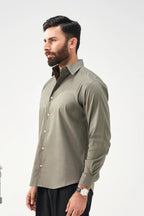 Everyday Linen Shirt - Olive Green
