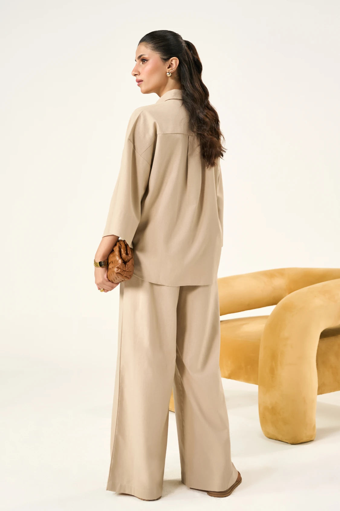 Essential Linen Set - Sandy Beige