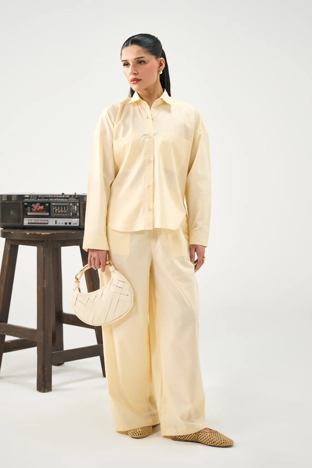 Butter Co-Ord Set - Yellow