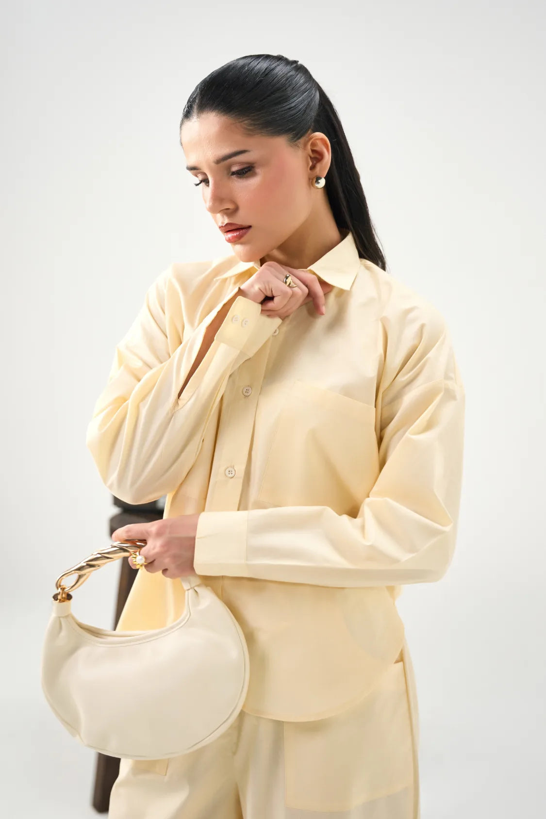 Butter Co-Ord Set - Yellow