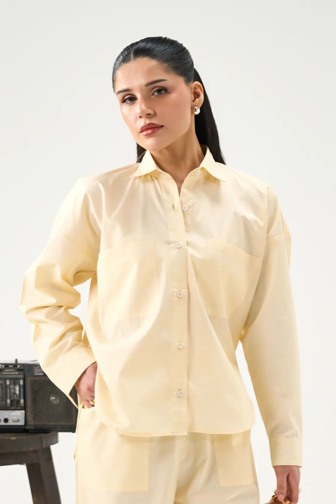 Butter Co-Ord Set - Yellow