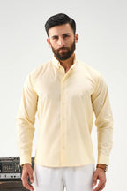 Everyday Solid Shirt - Sand Yellow