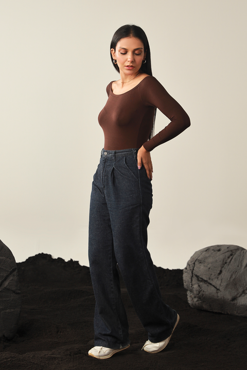 Body Suit - Dark Brown