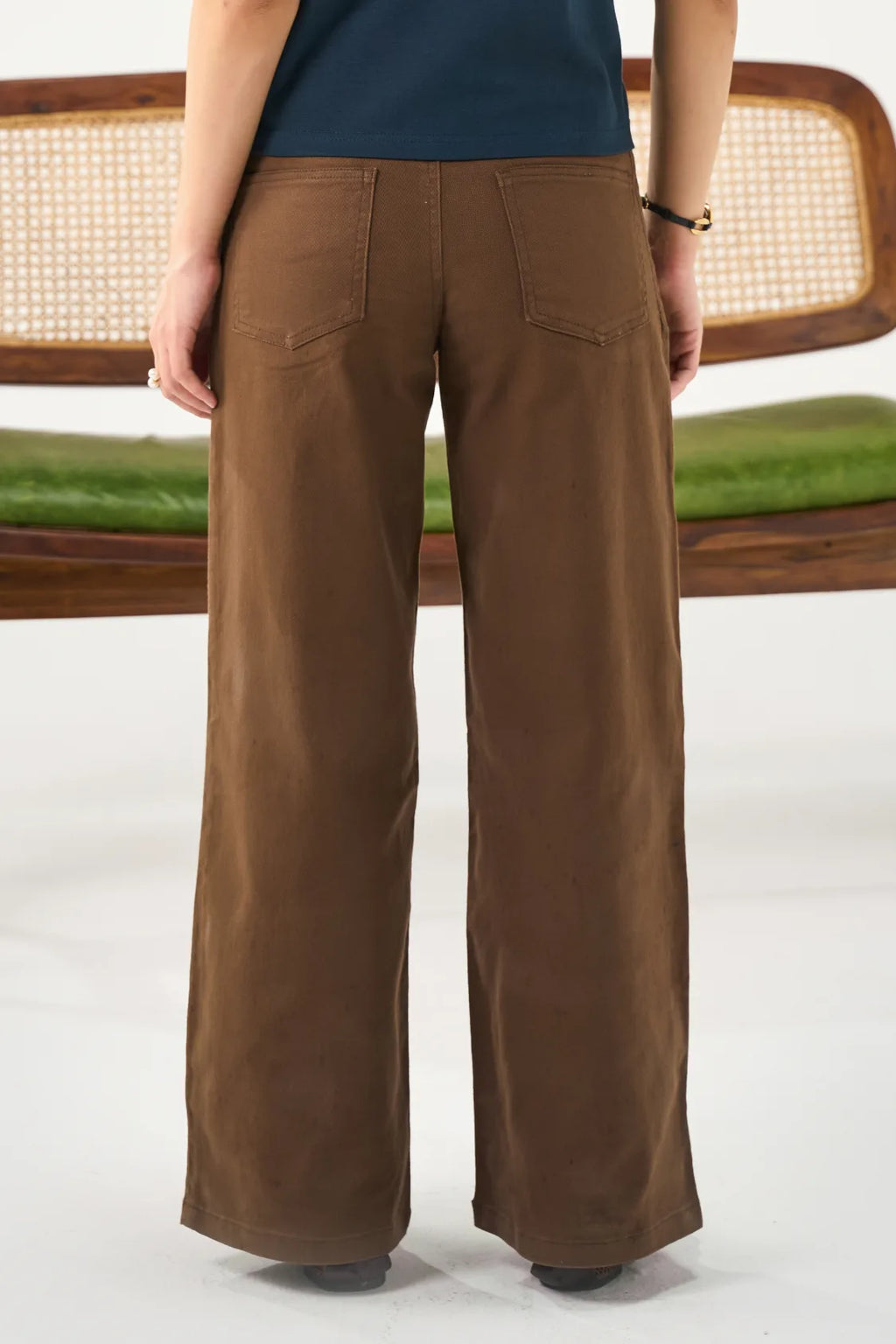 Twill Pants - Brown