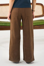 Twill Pants - Brown