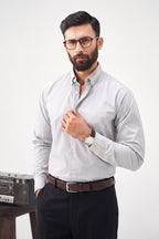 Everyday Solid Shirt - Light Grey