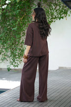 Everywear Co-Ord Set - Brown