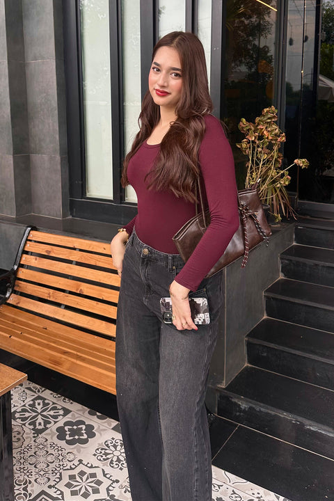 Bodysuit - Dark Maroon