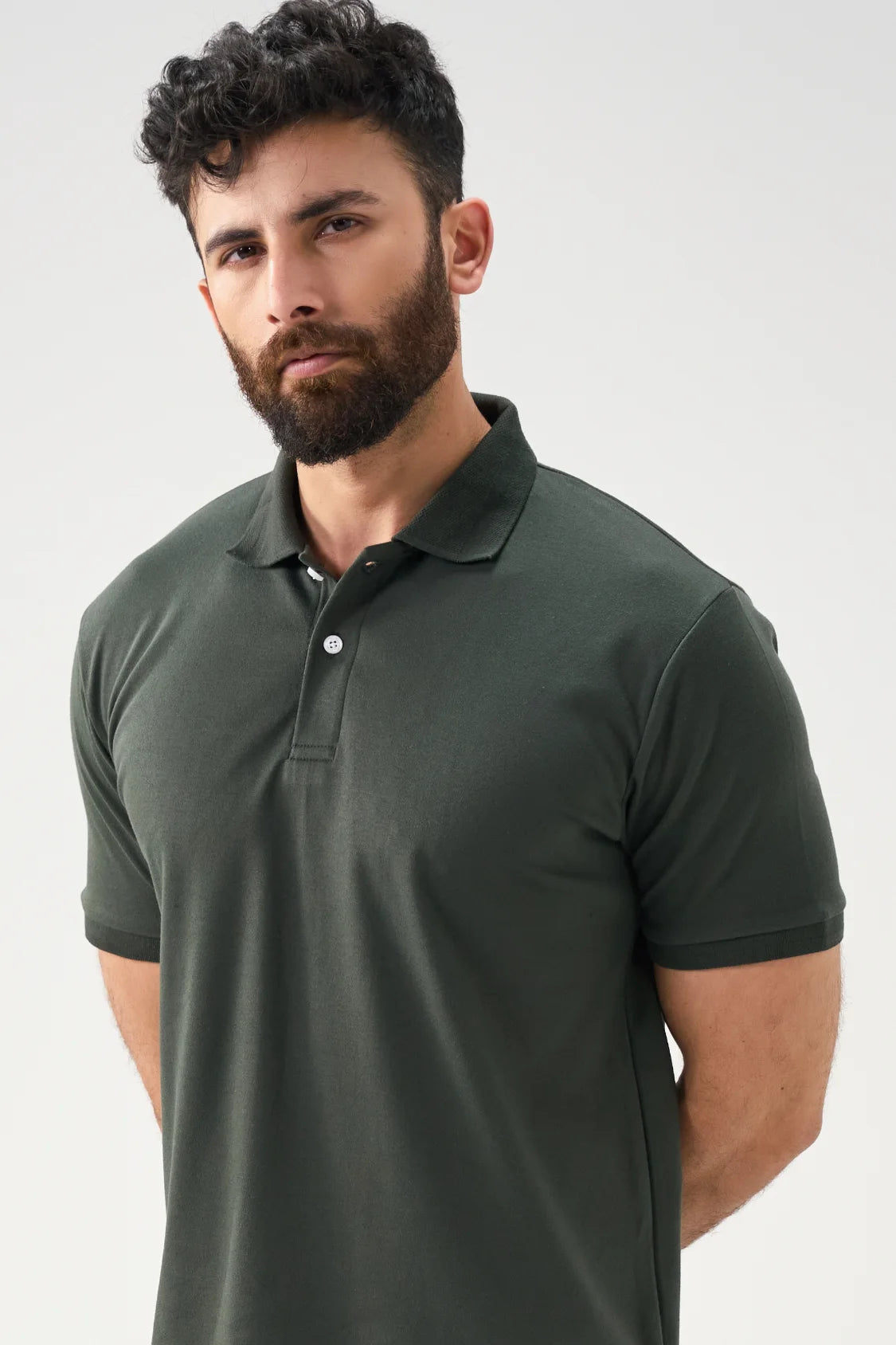 Anywear Polo - Deep Green