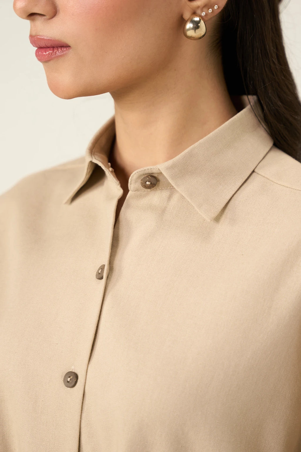 Essential Linen Set - Sandy Beige