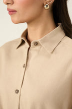 Essential Linen Set - Sandy Beige