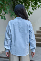 Cotton Candy Shirt - Baby Blue
