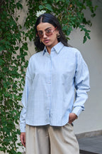 Cotton Candy Shirt - Baby Blue