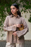 Button-Down Shirt - Brown