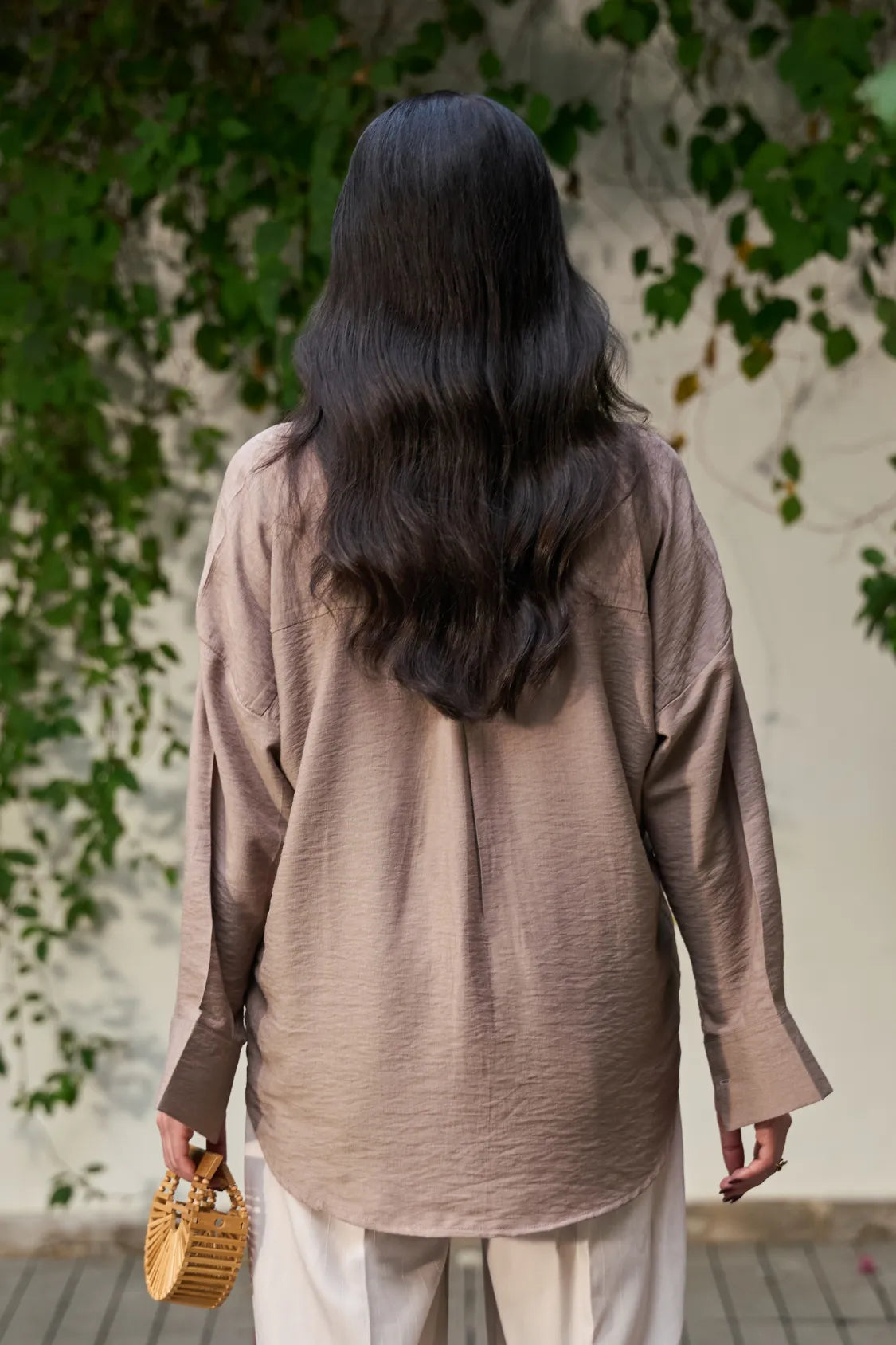 Button-Down Shirt - Brown