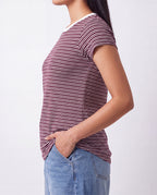 Barcode Striped Tee