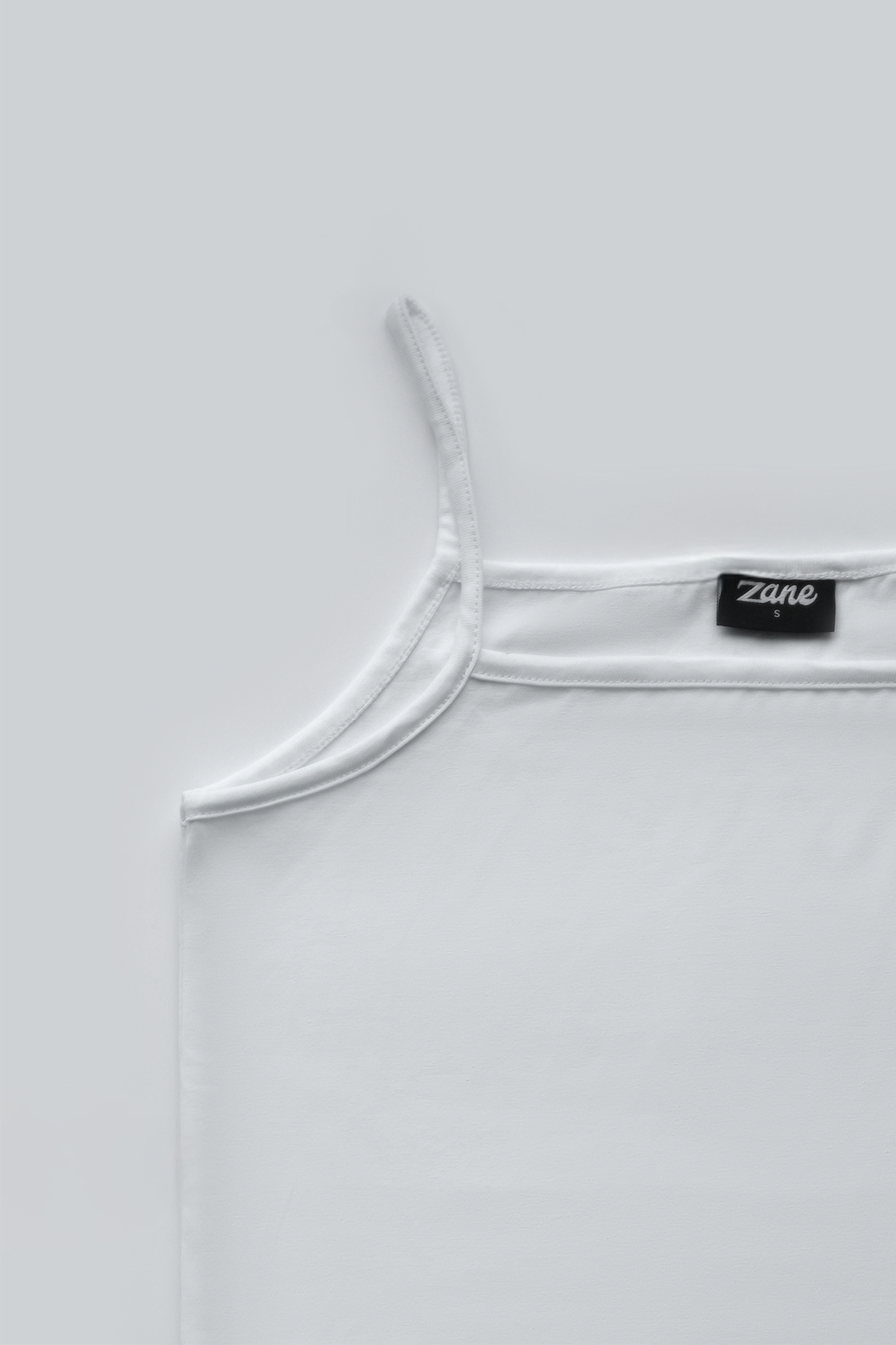 Slim Fit Camisole - White Secondary image