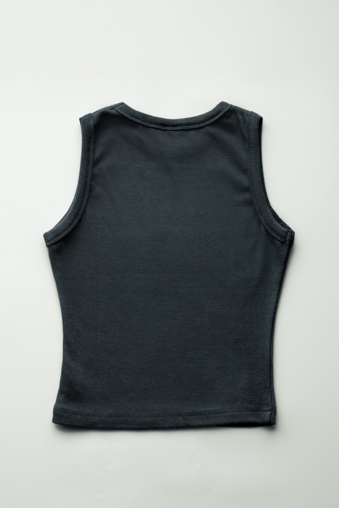Slim Fit Tank Top - Graphite
