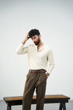 Everyday Henley - Cream