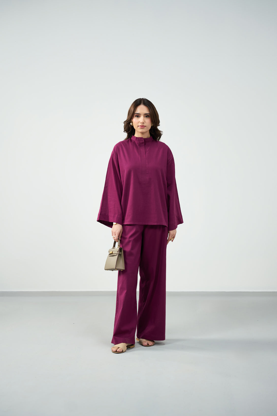 Everyday Co-ord set - Magenta Secondary image