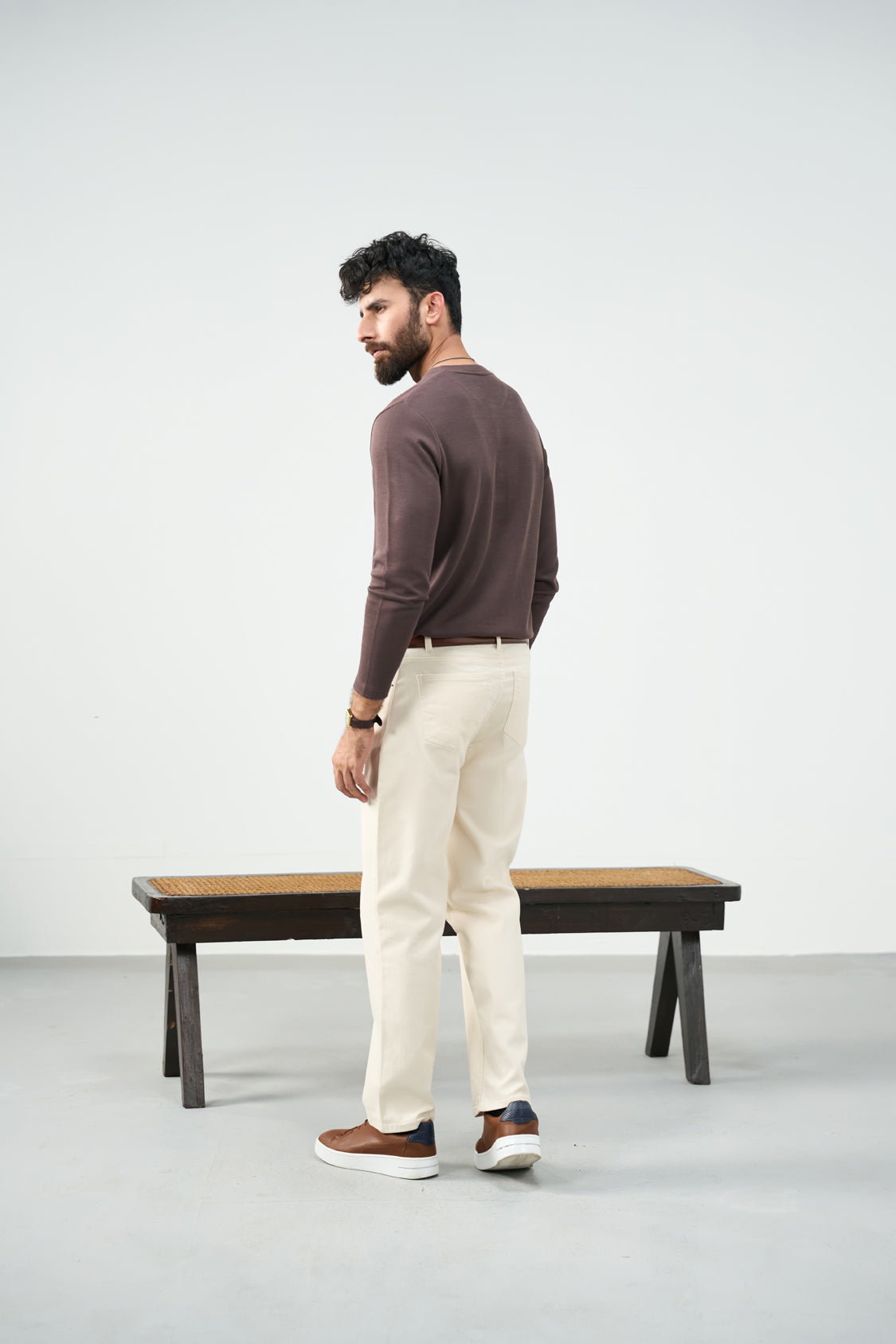 Everyday Henley - Brown