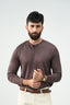 Everyday Henley - Brown