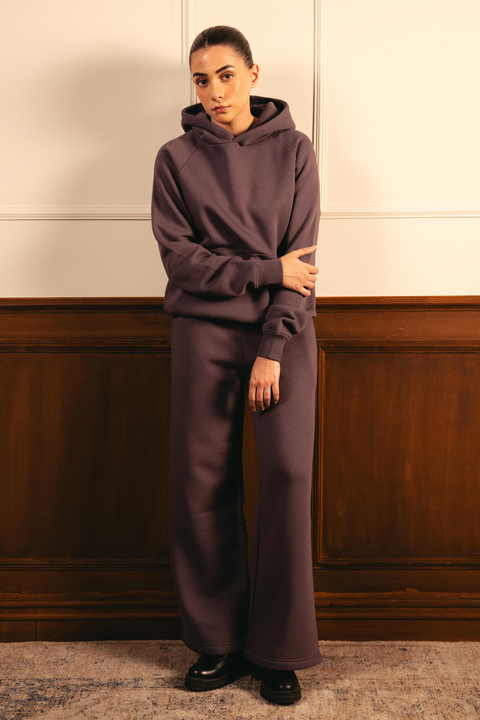 Everyday Hoodie Set - Ash Plum