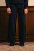 Everyday Wide Leg Sweatpants - Navy Blue