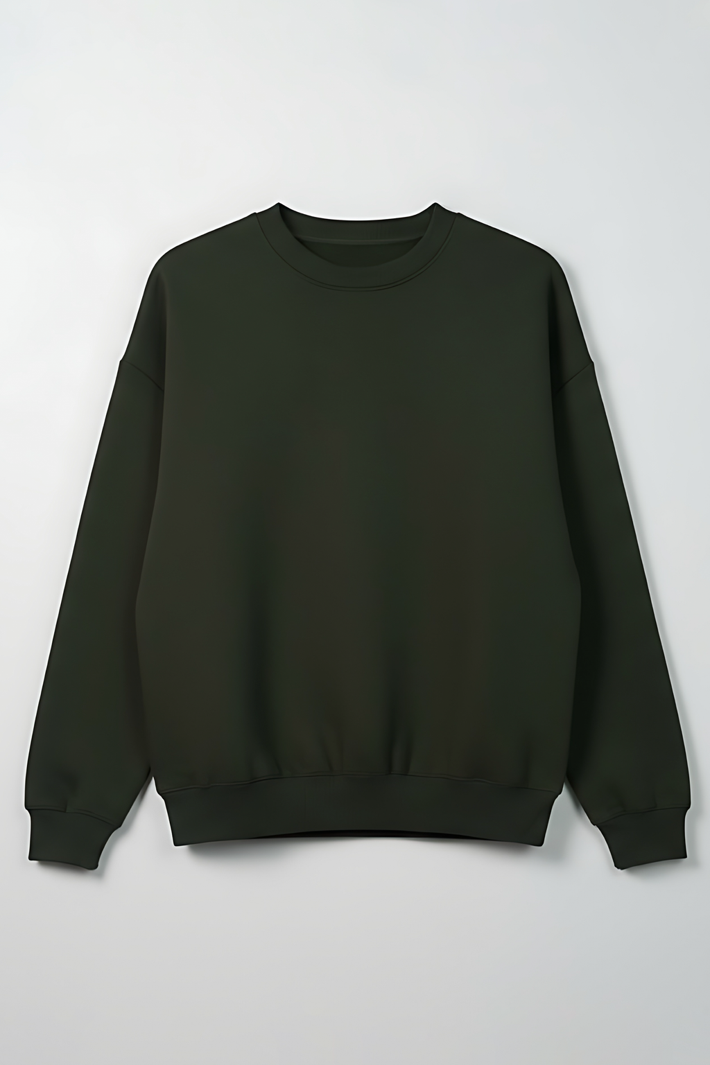 Everyday Crew Neck Sweatshirt – Dark Green