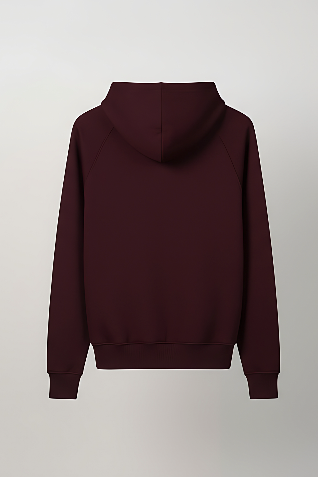 Women Heavy Fleece Pull-over Hoodie - Wine