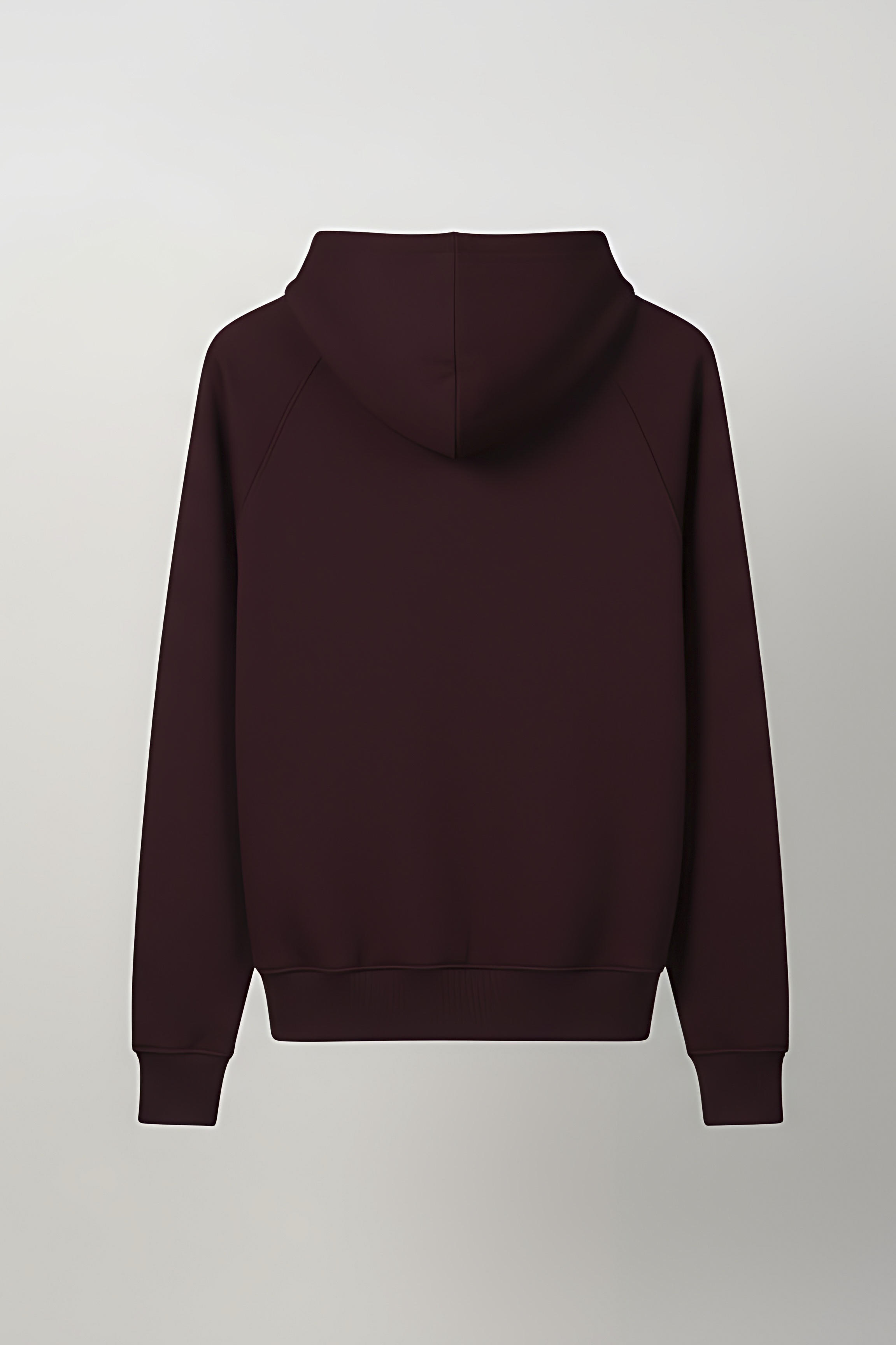 Women Heavy Fleece Pull-over Hoodie - Wine