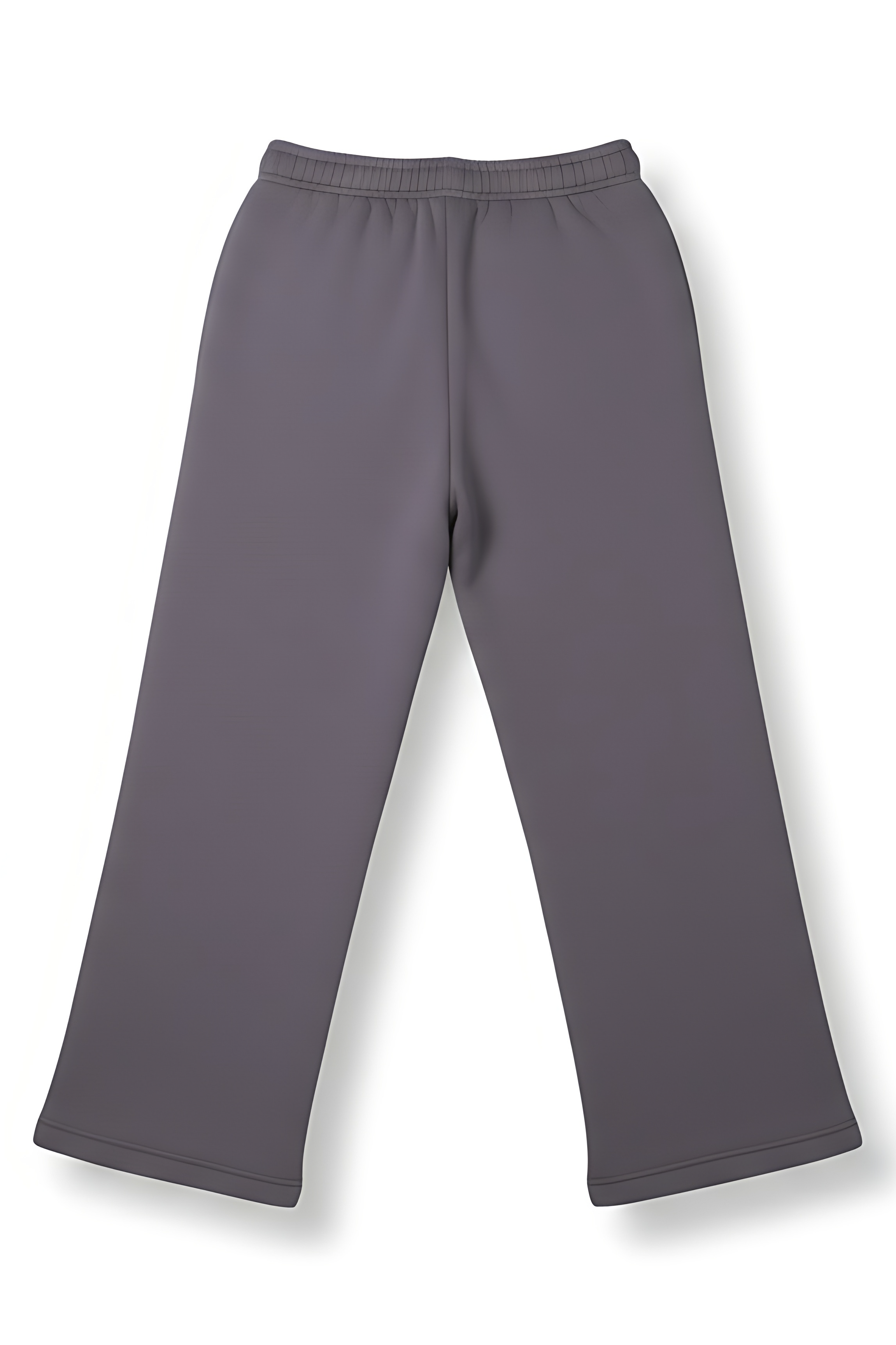 Everyday Wide Leg Sweatpants - Ash Plum