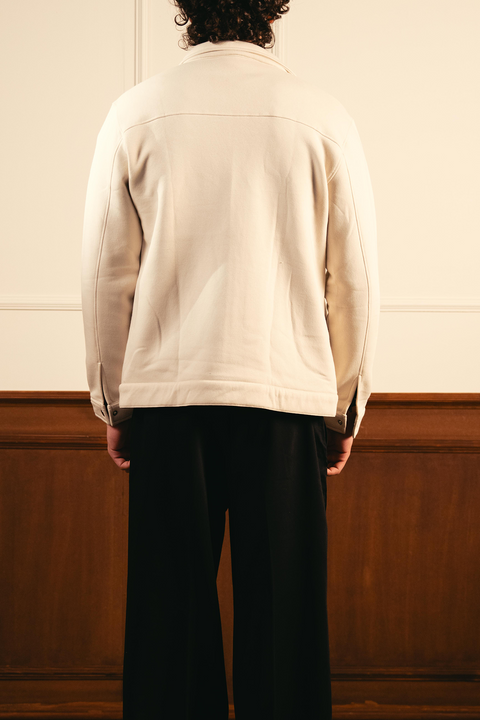 Full Zipper Jacket – Ivory