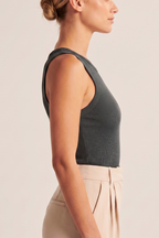Slim Fit Tank Top - Graphite