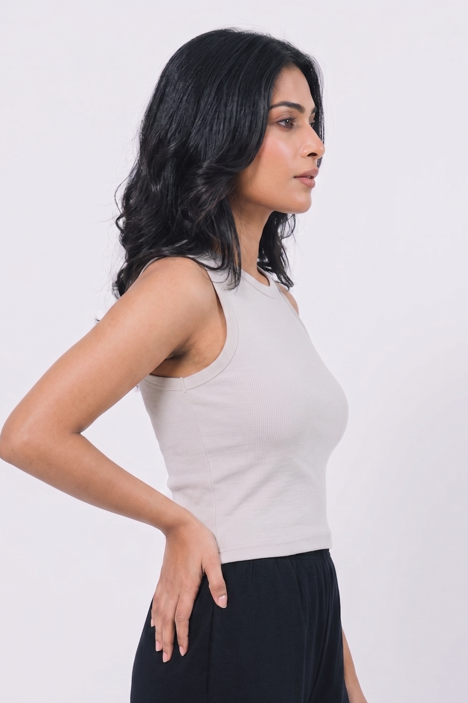 Slim Fit Tank Top - Ice Secondary image