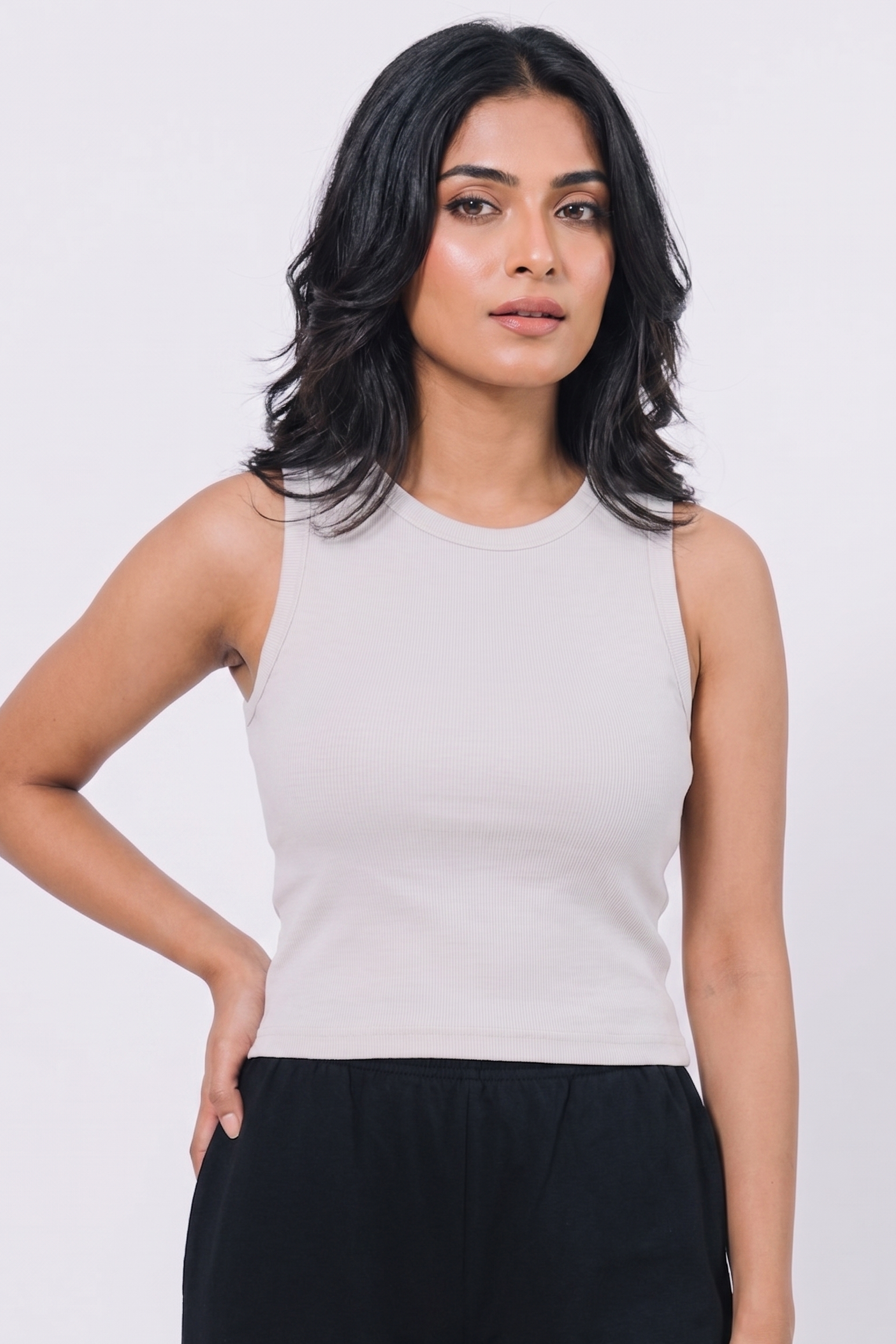 Slim Fit Tank Top - Ice Main image