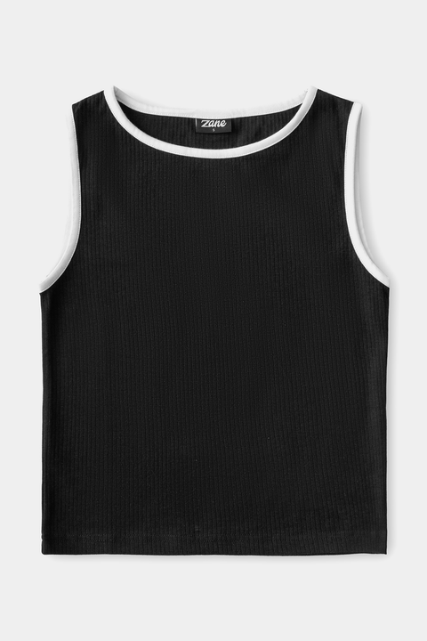 Tank Top Black and White