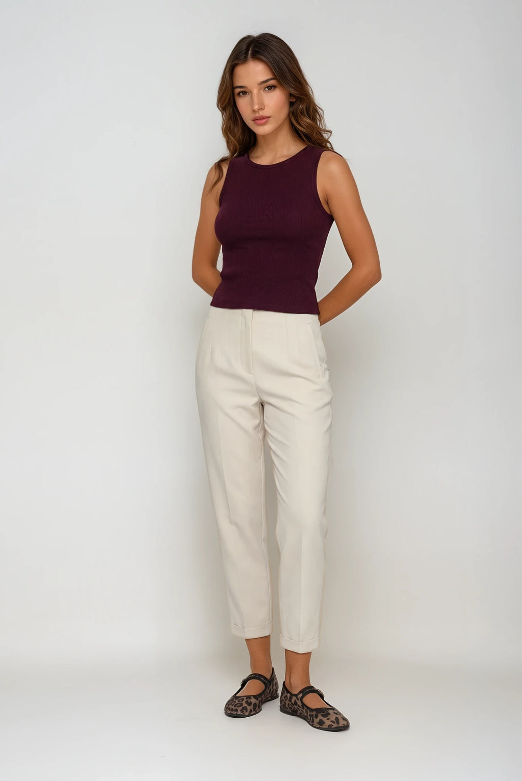 Tank Top - Burgundy