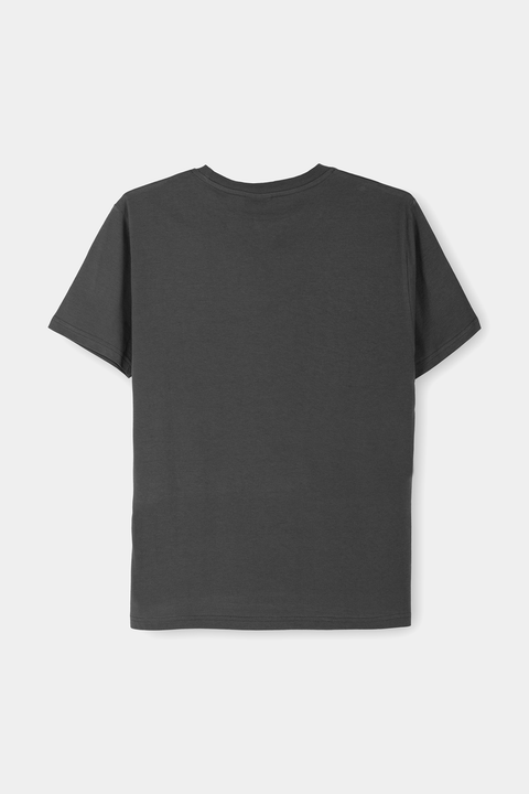 Round Neck T-Shirt charcoal