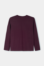 Full Sleeves Tee - Burgundy