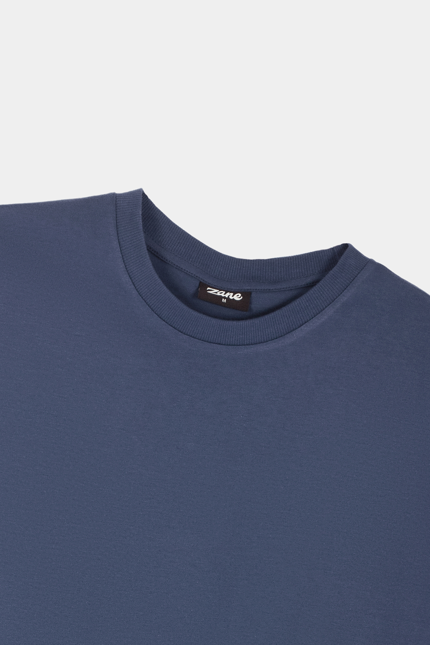 Premium Cotton T-Shirt – Indigo