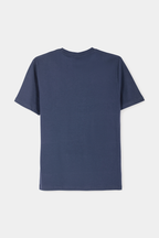 Premium Cotton T-Shirt – Indigo