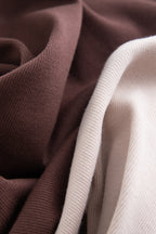 Textured Oversized Set - Dark Brown