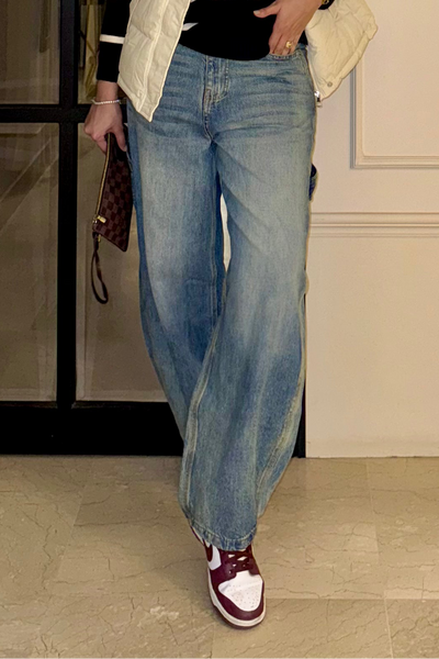 Baggy Balloon Fit Jeans