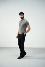 Knitted Polo - Ash Grey